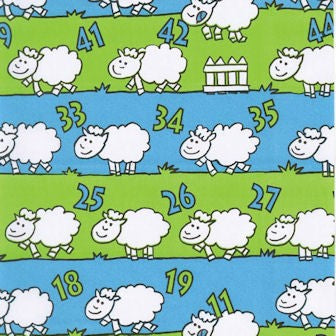 Klika - Geschenkpapier - Geschenkpapier - Schafblau 50 cm zählen