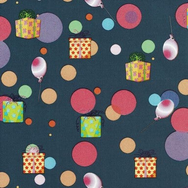 Klika - Geschenkpapier - Geschenkpapier - Ballonparty Blau 30 cm