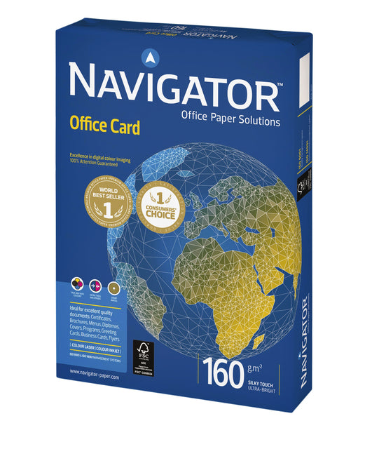 Kopieren Sie Papier Navigator Office Card A3 160gr White 250vel