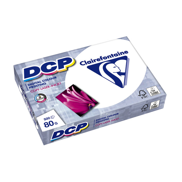 Laserpapier Clairefontaine DCP A4 80GR White 500vel