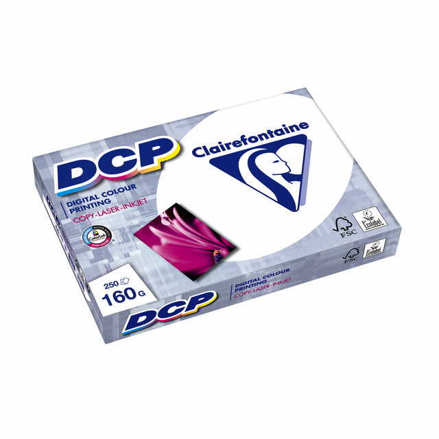 Laserpapier Clairefontaine DCP A4 160gr White 250vel
