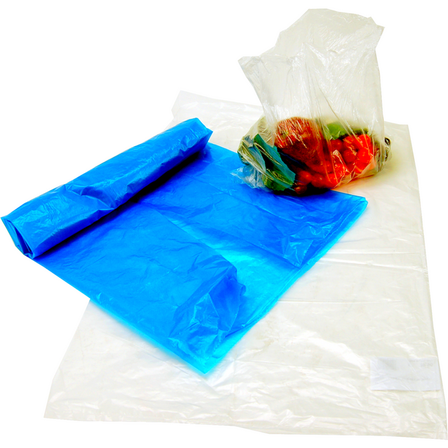 Klika - Bag | Flache Tasche LDPE | 70x100cm | 50my | Transparente 250 Stück