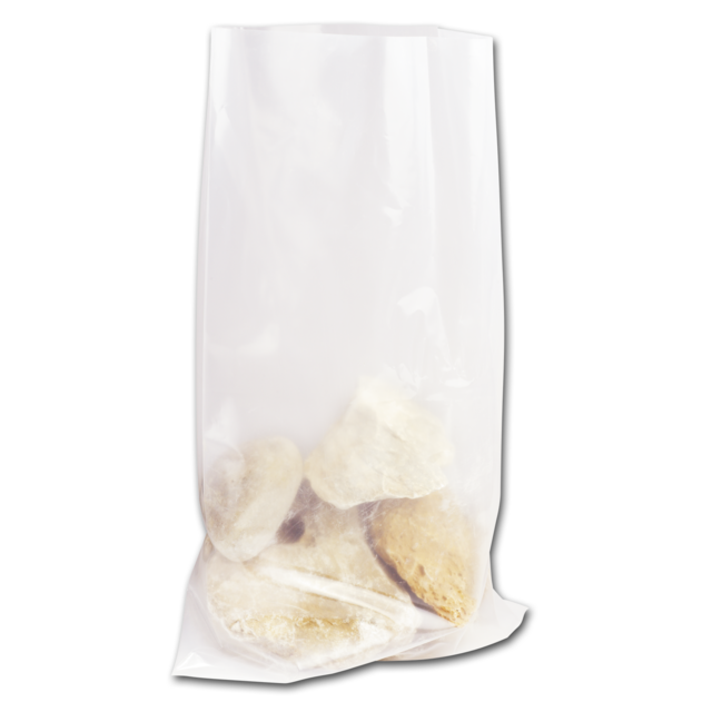 Klika - Bag | Flache Tasche LDPE | 50x80cm | 200my | Transparente 100 Stück