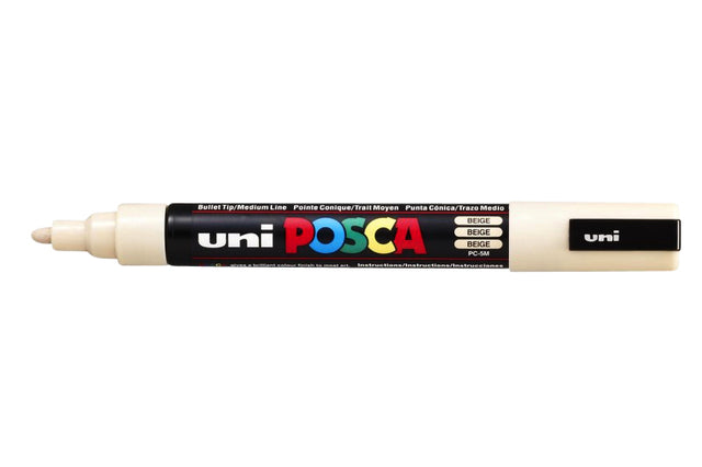 POSCA PC5M m Beige 6 Stück