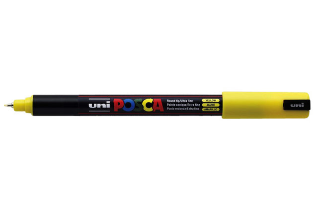 POSCA PC1MR EF Yellow | 12 Stücke