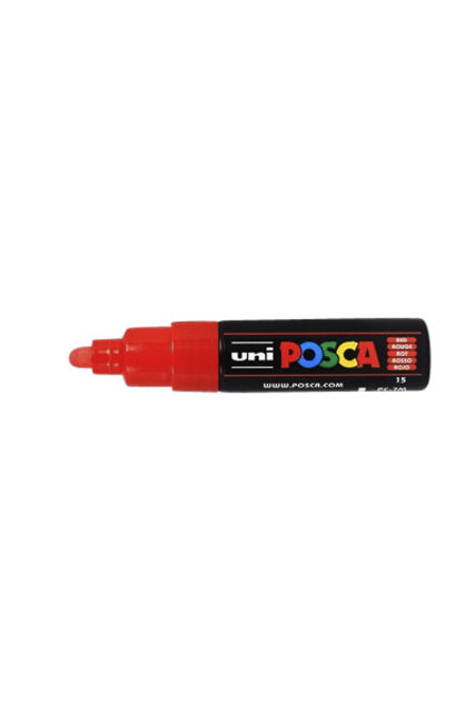POSCA - PC7M B Paint Pen Rot | 6 Stücke