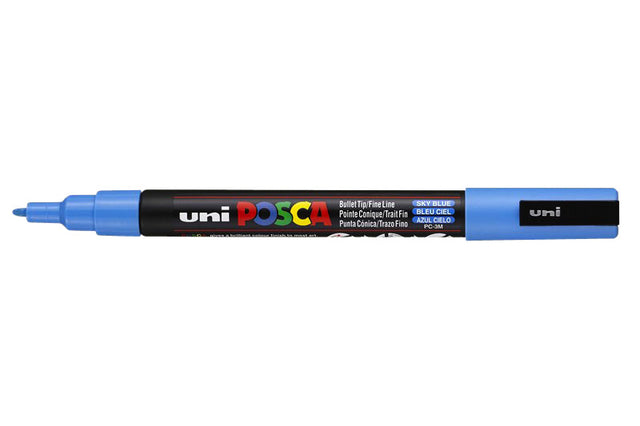 Posca pc3m f heels bleu