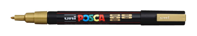 POSCA PC3M F Gold | 6 Stück