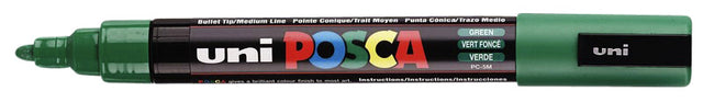 POSCA PC5M M Dunkelgrün | 12 Stücke