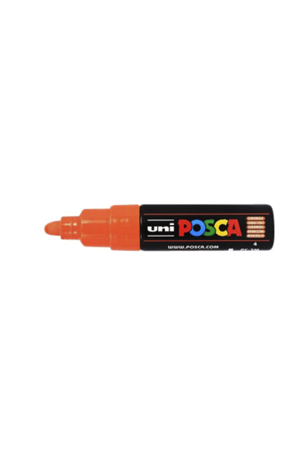 Lackstift Posca PC7M Dunkelorange | 1 Stück