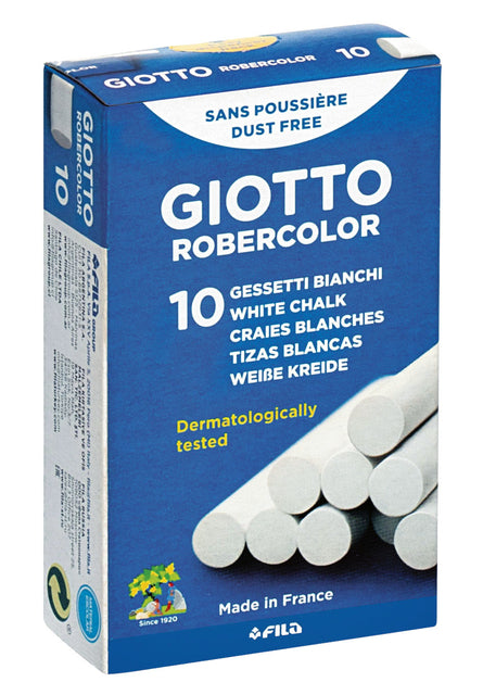 Blackboard -Kreide Giotto White | Box ein 10 Stück