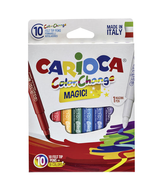 Viltstift carioca magic ass | Setzen Sie ein 10 Stück
