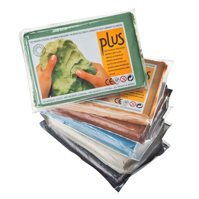 Clay plus 1 kg Terrakotta | 1 Stück