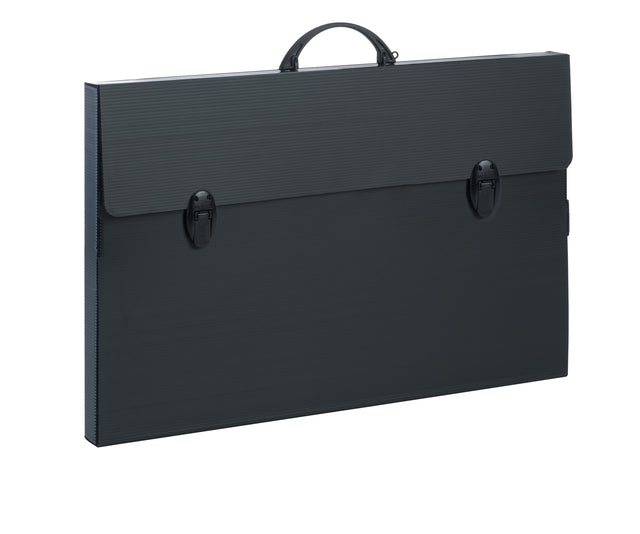 Zeichenkoffer favorite every line 735x520x30mm schwarz | Umkarton mit 10 Stück