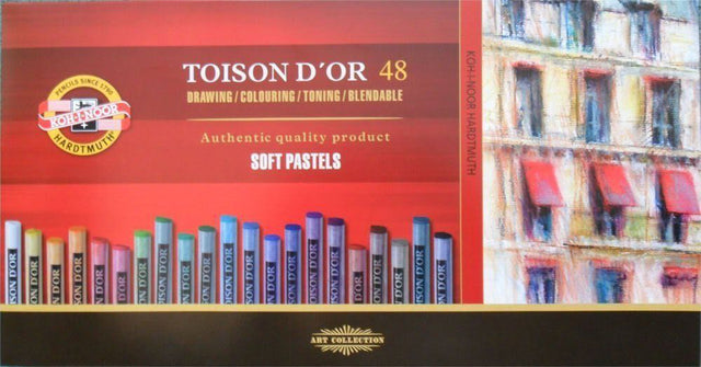 Pastellkreide Koh-i-Noor Toison 8516 rund 48 sortiert | Set mit 48 Teilen
