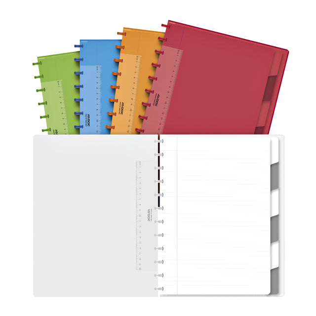 Schriftstelle Adoc A4 Zeile 144BLZ 90gr PP Assorti