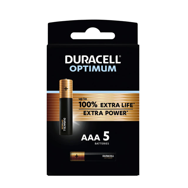 Batterie Duracell Optimum 100% 5xaaa