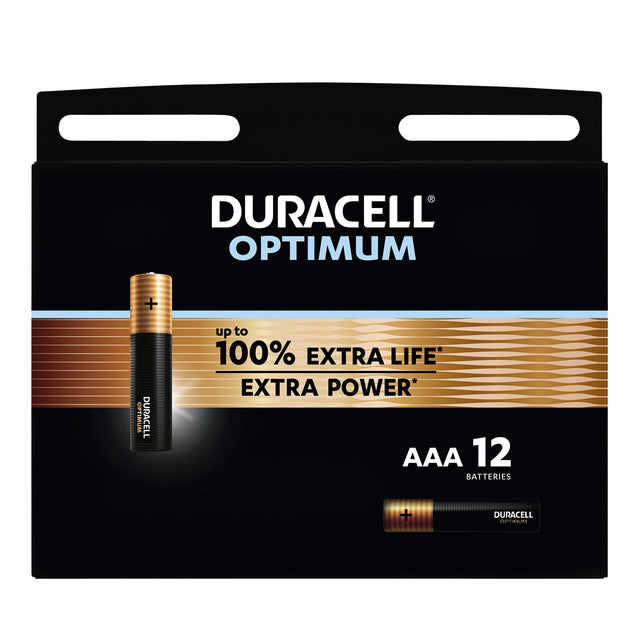 Batterie Duracell Optimum 100% 12xaaa | 8 Stücke