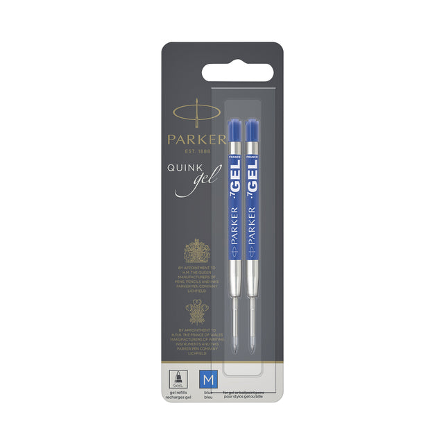 Gelp füllen Parker Quink Blue Medium