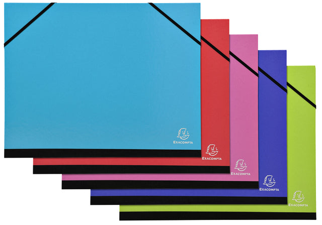 Zeichnungsordner Exacompta iderama 28x38cm mit elastischer Assorti