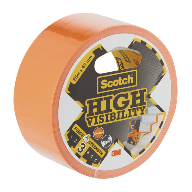 Klebeband Scotch High Vissibility 48 mmx25m Orange | 6 Stück