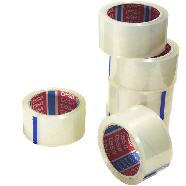 Verpackungsband TESA 64014 50 mmx66 m transparent pp | 6 Stück
