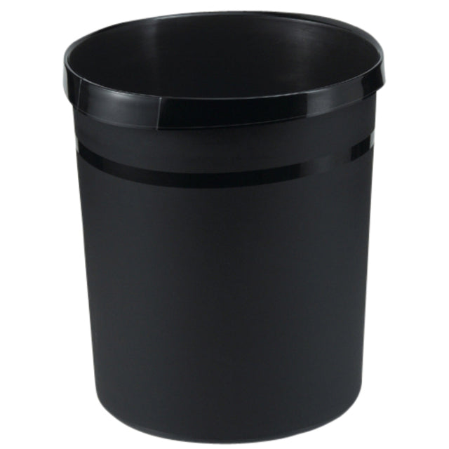 Papierbehälter Han Grip 18l Schwarz | 15 Stücke