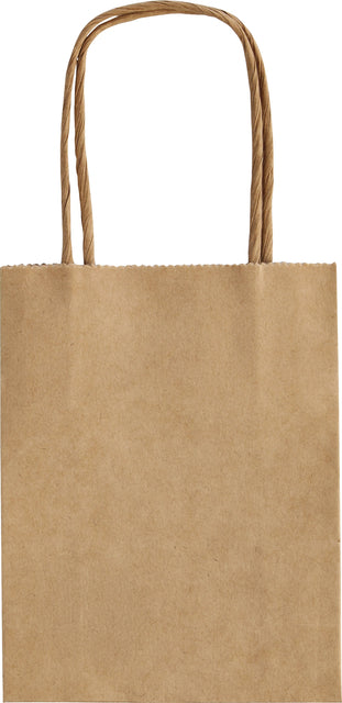 Papiertüten mit 125 g/m² 120 x 1555 mm Kraft natürlicher Set von 20 Teilen