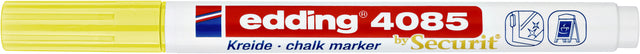 Chalkstift Edding von Securit 4085 um 1-2 mm Neongelb | 10 Stück