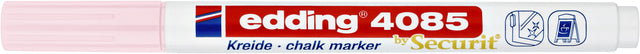 Chalkstift Edding von Securit 4085 um 1-2 mm Pastell rosa