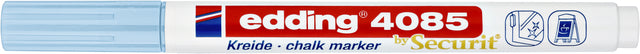Chalkstift Edding von Securit 4085 um 1-2 mm Pastellblau | 10 Stück