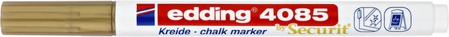 Chalkstift Edding von Securit 4085 um 1-2 mm Gold
