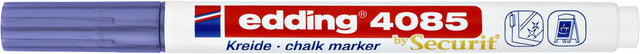Chalkstift Edding von Securit 4085 um 1-2mm Violett Metallic | 10 Stück