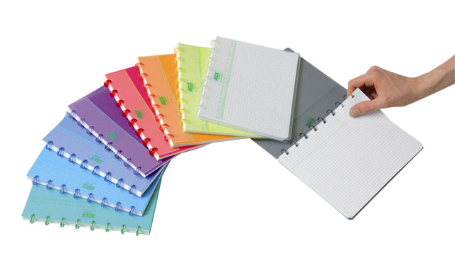Schriftstelle ADOC A5 Fenster 4x8mm 144BLZ 90gr PP Assorti