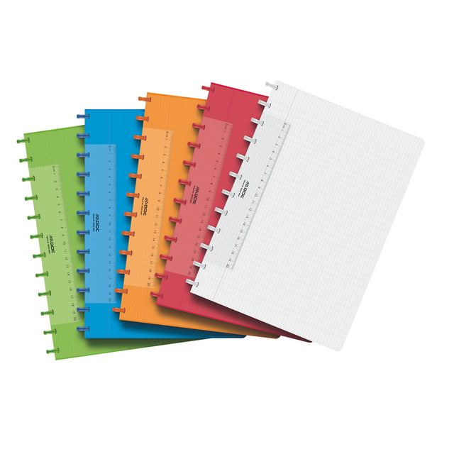 Schriftstelle Adoc A4 RUIT 4x8mm 144BLZ 90gr PP Assorti