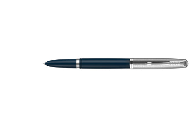 Fountain Pen Parker 51 Midnight Blue Ct Fine