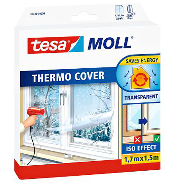 Isolationsöl Tesa Moll 05430 für Windows 1,5mx1,7m transparent