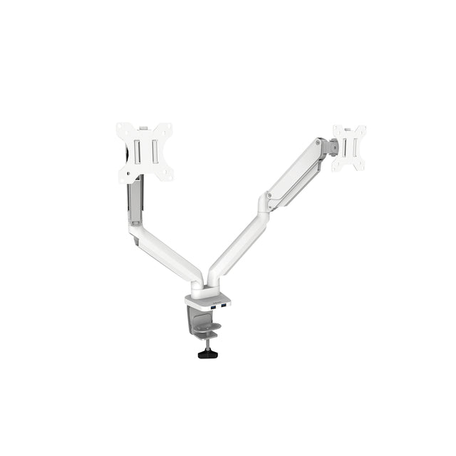 Monitor Arm Fellowes Platinum Series Duo White
