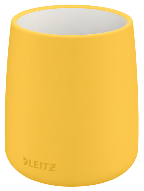 Stifthalter Leitz gemütlich gelb