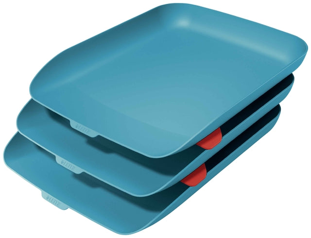 Letterbox Leitz gemütlich 3 Stück Blau | 104 Stücke