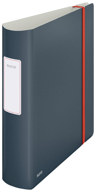 Ordner Leitz gemütlich aktiv 180 ° 82mm pp A4 Velvet Grey