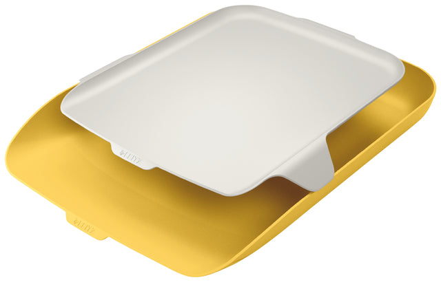 Letterbox Leitz gemütlich mit Schreibtisch Organizer Yellow | 4 Stück