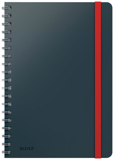 Notebook Leitz Cozy B5 Line Spiral Grey | 15 Stücke