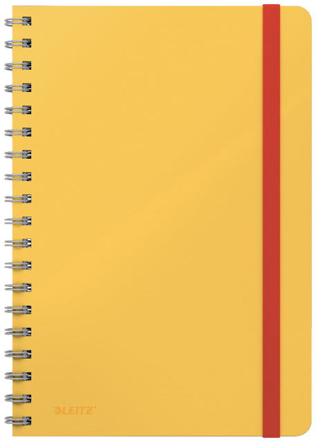 Notebook Leitz Cosy B5 160Blz 100gr Spirallinie Gelbgelb