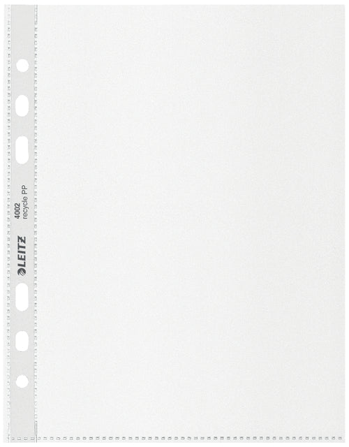 Showtas Leitz recyceln 100 & mgr; 6-Loch PP A5 transparent