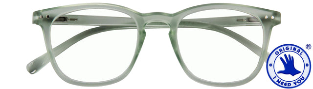 Lesen Sie eine Brille Ich brauche Sie gefroren +3.00 dpt grün