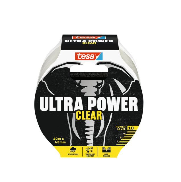 Klebeband Tesa 56496 48mmx10m Ultra Power Clear Transparent