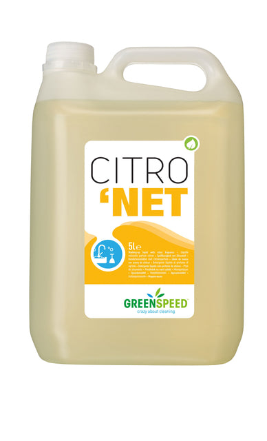 Geschirrspülmittel GS Citronet 5 Liter | Flasche mit 5 Litern | 2 Stk