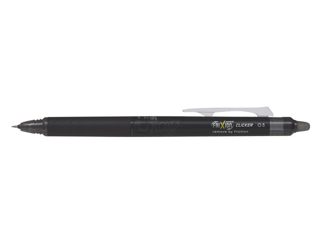 Rollerpen Pilot Frixion Point Clicker Synergy Tipp schwarz 0,25 mm | 12 Stücke