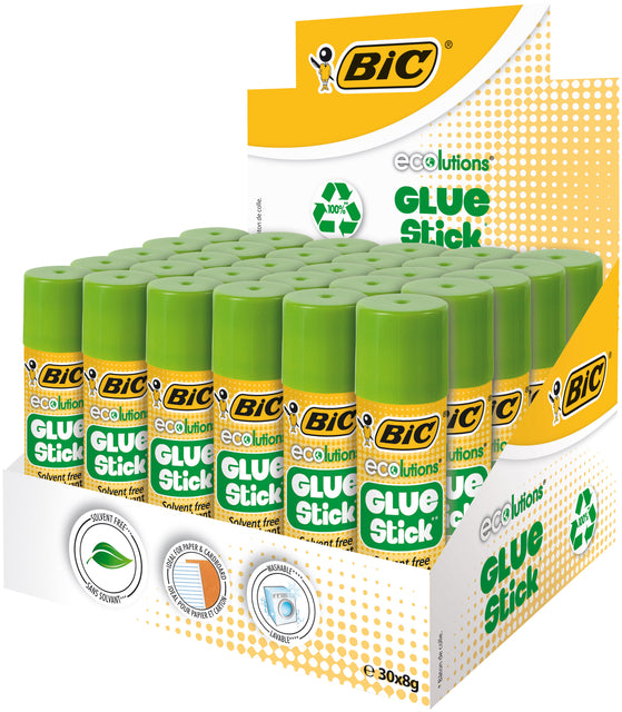 Klebermarker BIC Ecolutions 8gr 20+10 frei